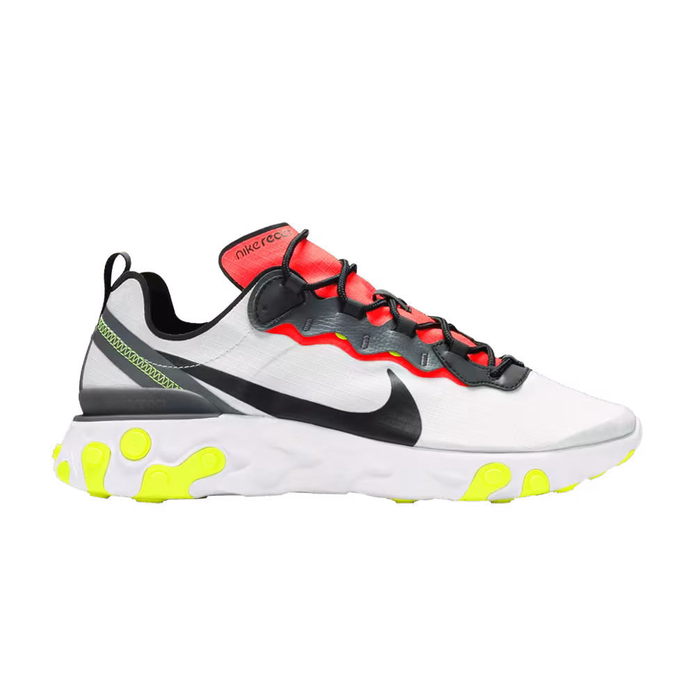Nike React Element 55 SE Platinum Crimson