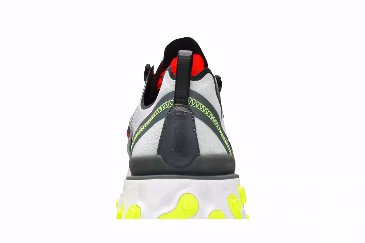 Nike React Element 55 SE Platinum Crimson, view 8