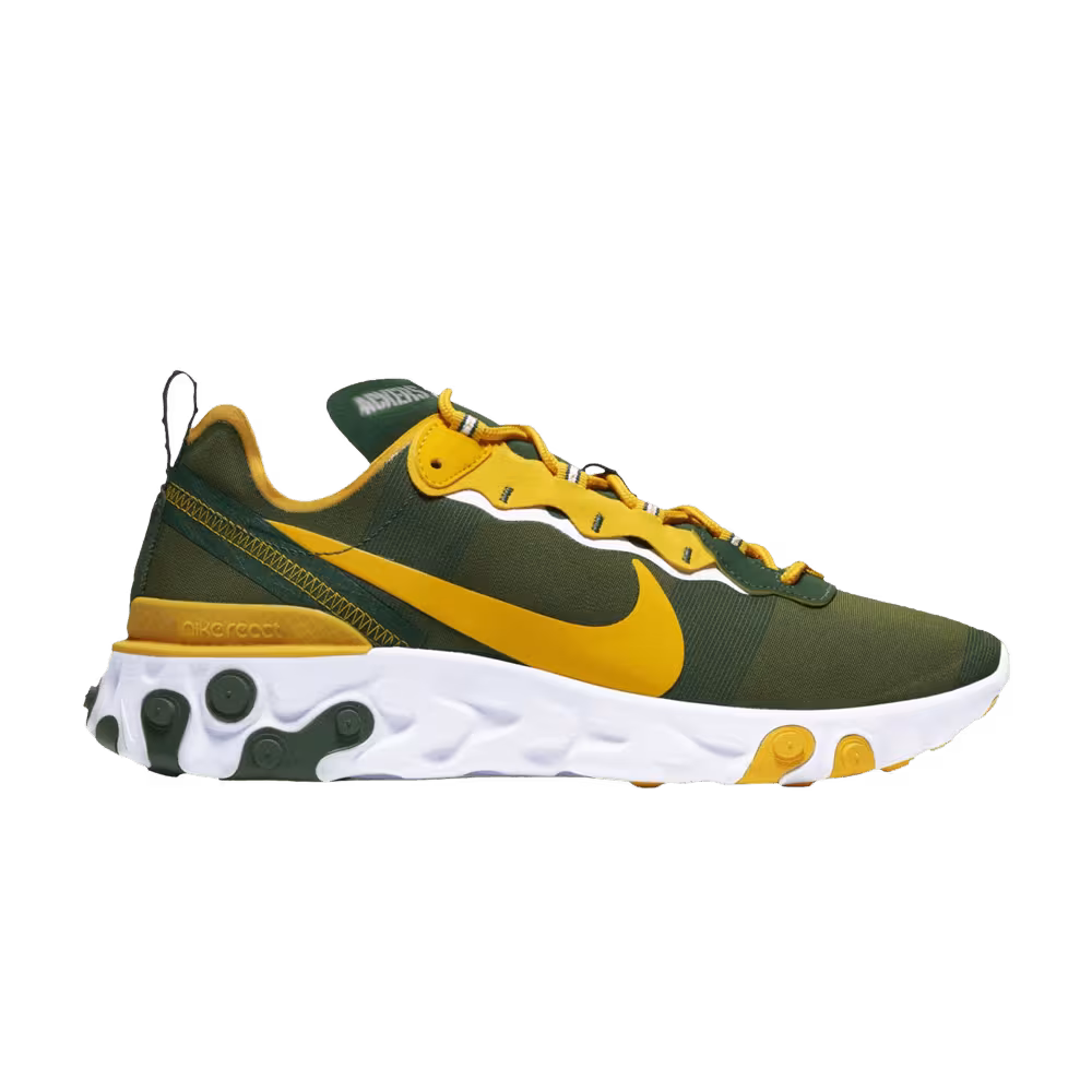 NFL x Nike React Element 55 Green Bay Packers