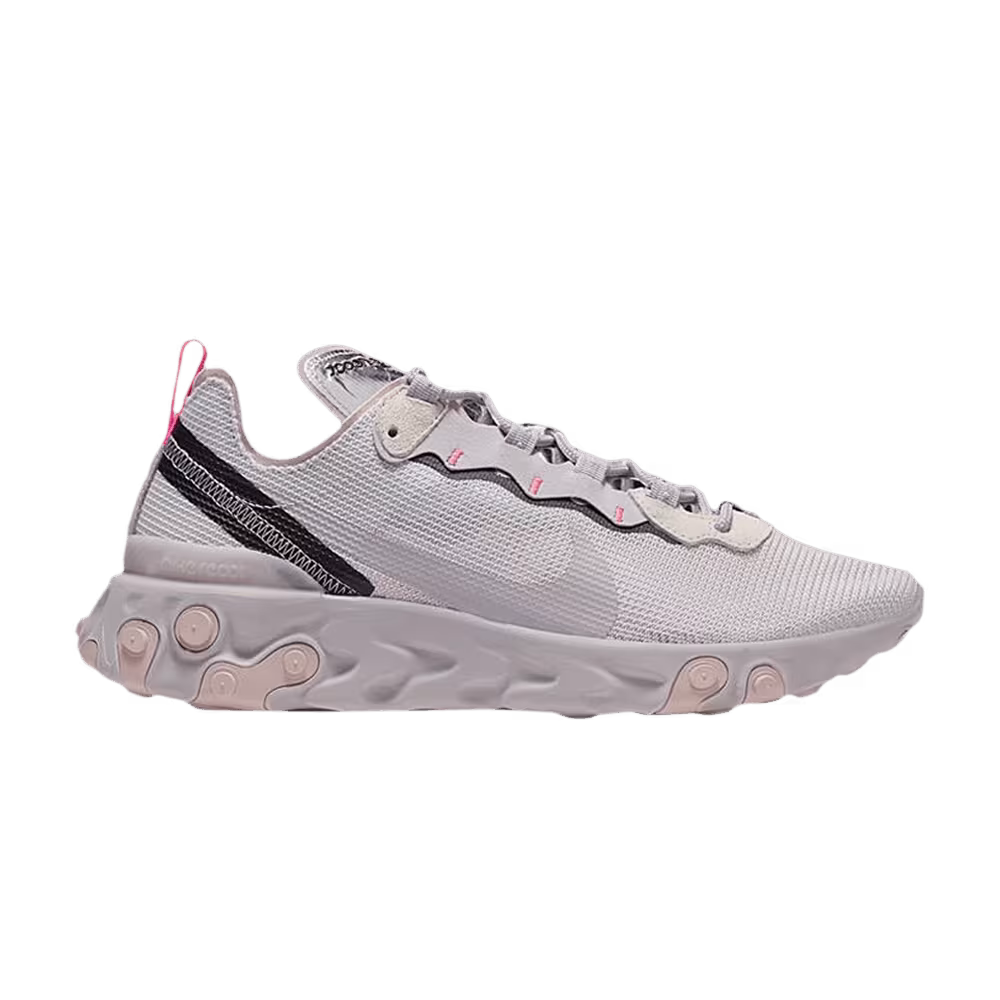 Nike Women's React Element 55 Platinum Violet