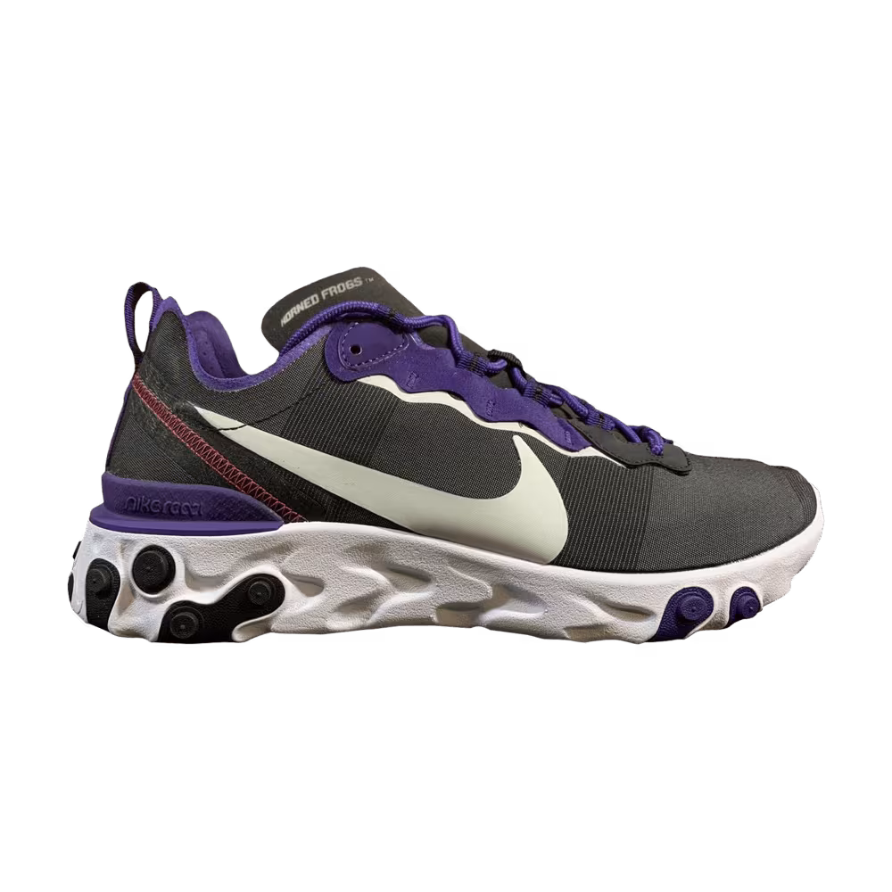 Nike React Element 55 TCU Horned Frogs