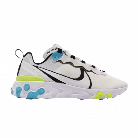 Nike React Element 55 'White Blue Fury Volt'