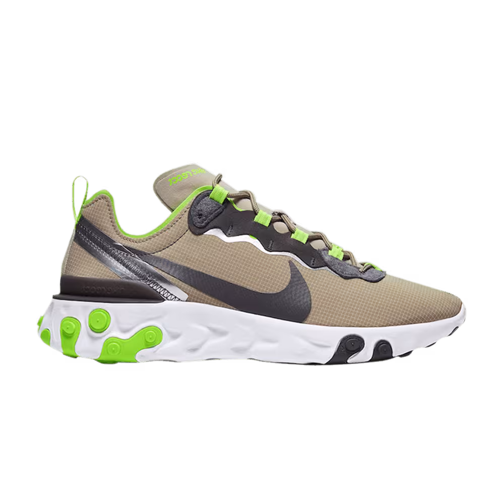 Nike React Element 55 Lime Green
