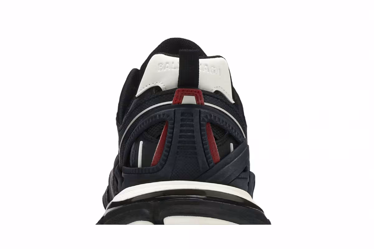 Balenciaga Track.2 Trainer Black Burgundy, view 8