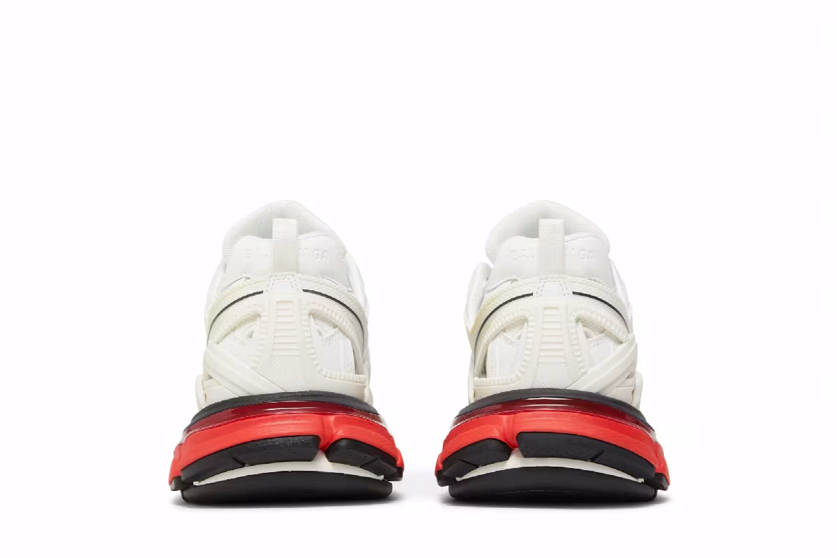 Balenciaga Track.2 Trainer White Red, view 7