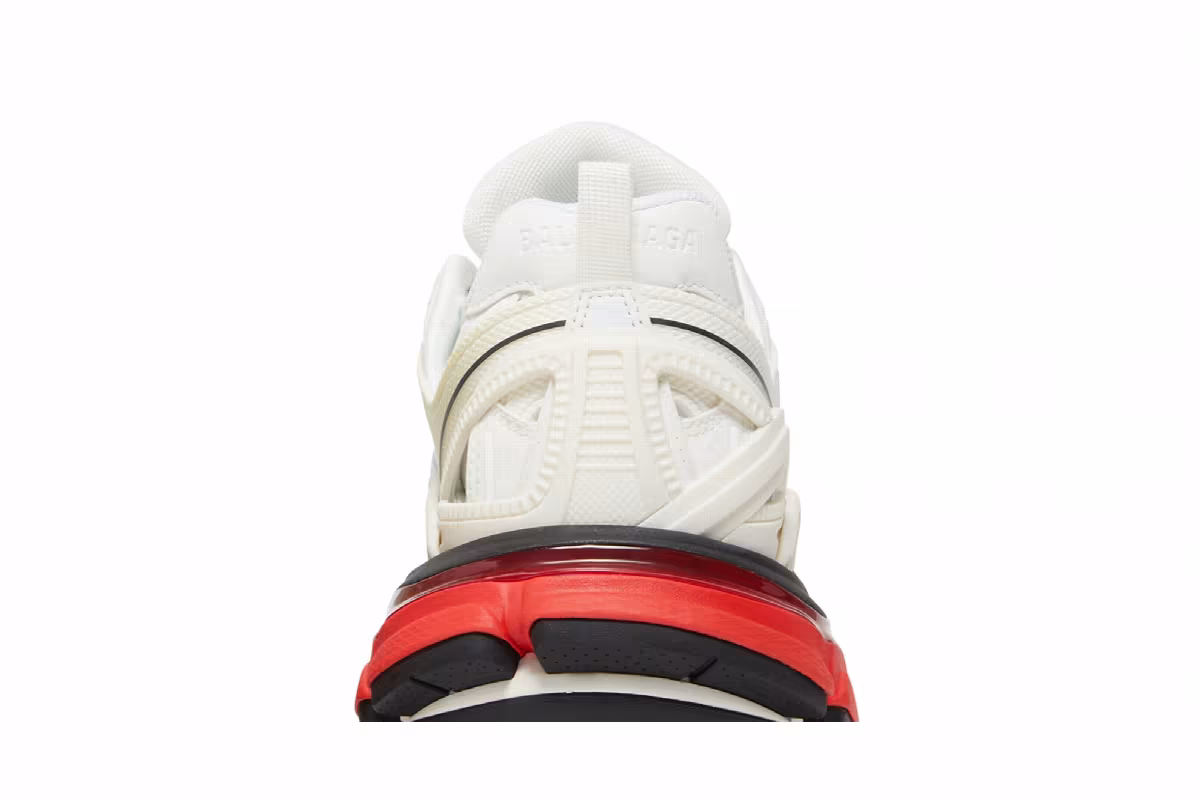 Balenciaga Track.2 Trainer White Red, view 8