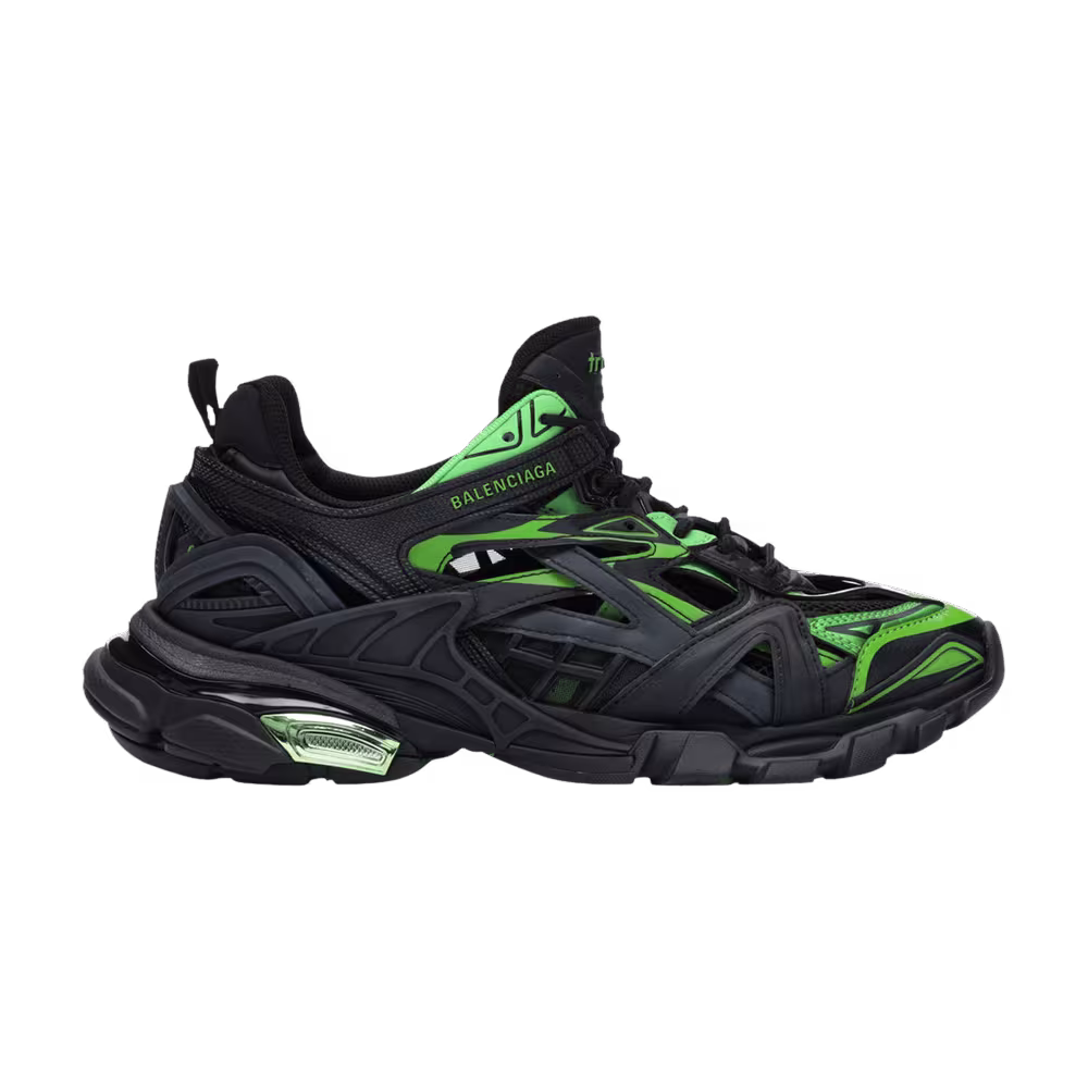 Balenciaga Track.2 Trainer Black Green