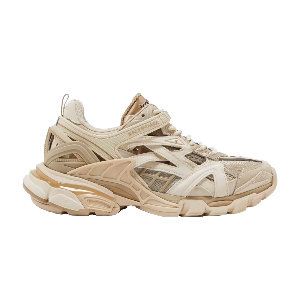 Balenciaga Women's Track.2 Trainer Beige
