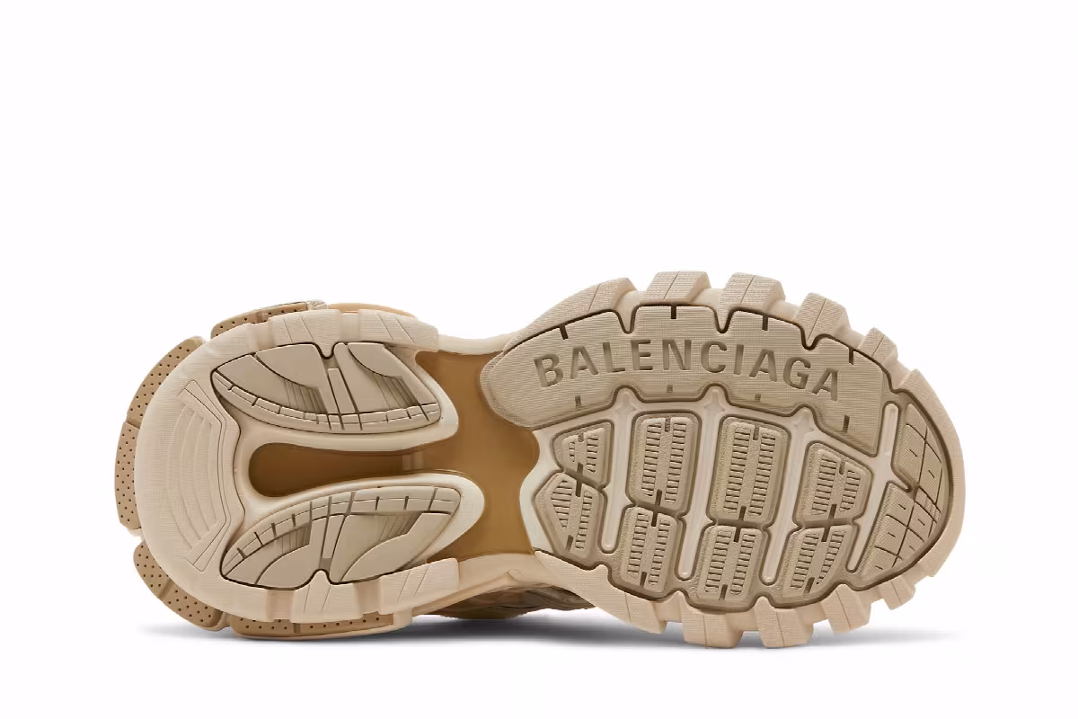 Balenciaga Women's Track.2 Trainer Beige, view 5