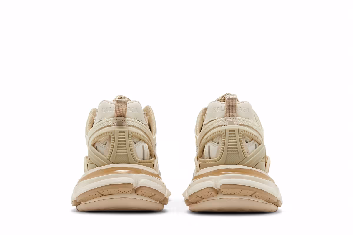 Balenciaga Women's Track.2 Trainer Beige, view 7