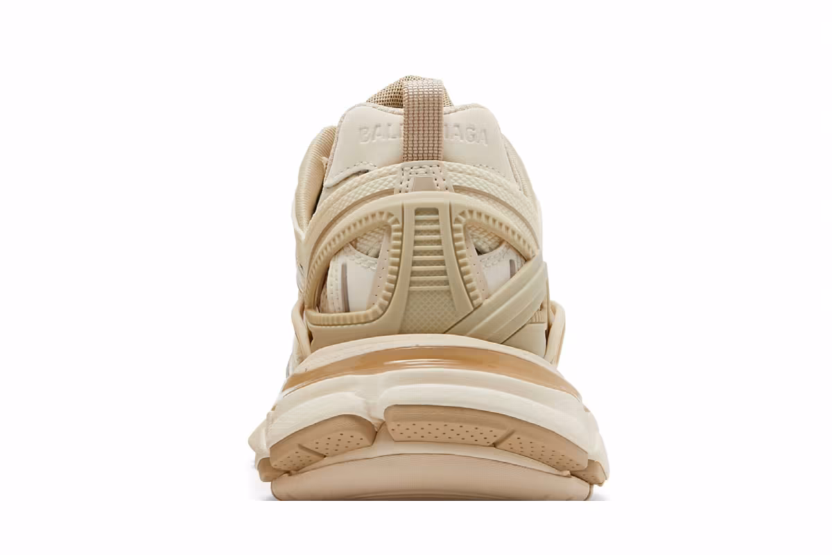 Balenciaga Women's Track.2 Trainer Beige, view 8