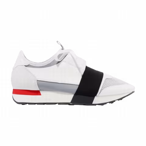 Balenciaga Wmns Race Runner 'White Black Grey' 2017