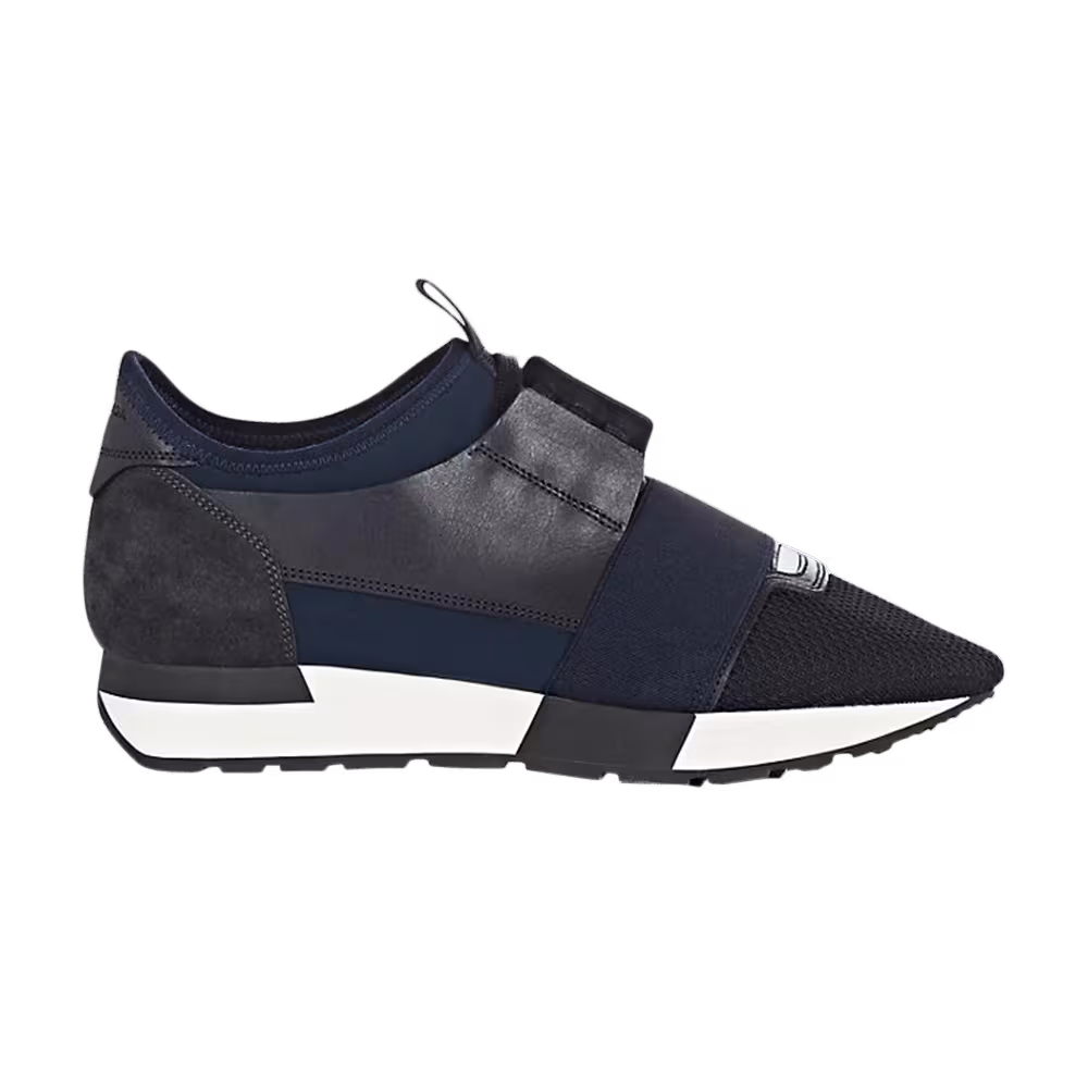 Balenciaga Women's Race Runner Bleu Nuit