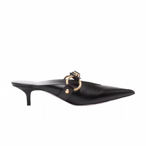 Balenciaga Wmns Soft City Mule 'Black Gold'
