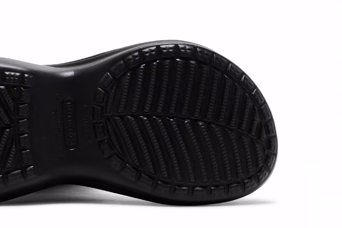 Crocs x Balenciaga Women's Boot Black, view 6