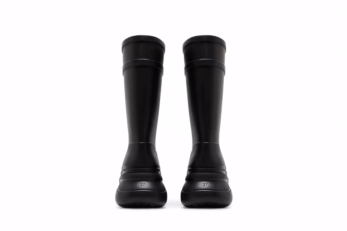 Crocs x Balenciaga Women's Boot Black, view 7