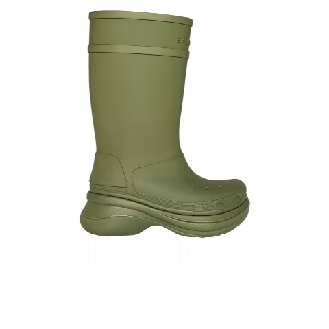 Crocs x Balenciaga Clog Boot 2.0 'Army Green'