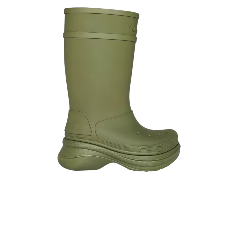 Crocs x Balenciaga Clog Boot 2.0 Army Green