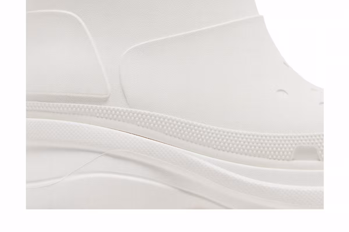 Crocs x Balenciaga Women's Clog Boot 2.0 White, view 3