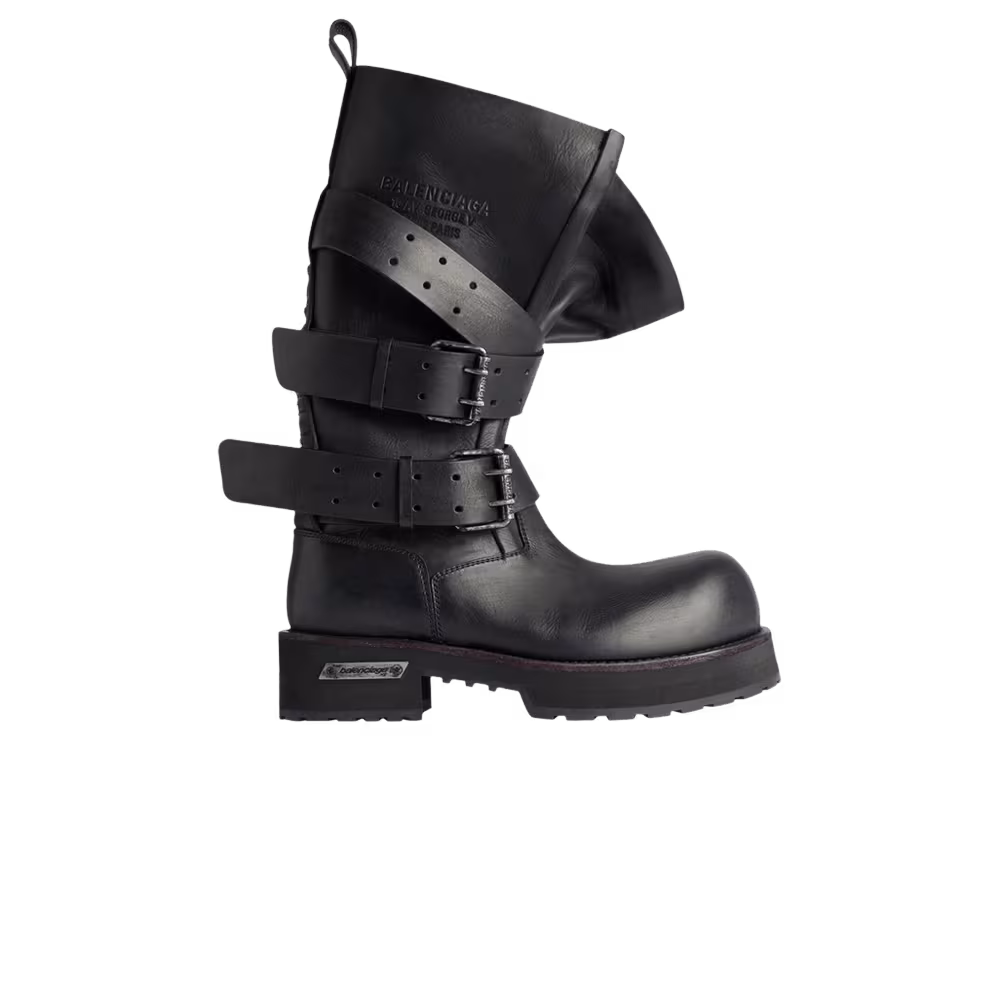 Balenciaga Venom Boot Brown Black