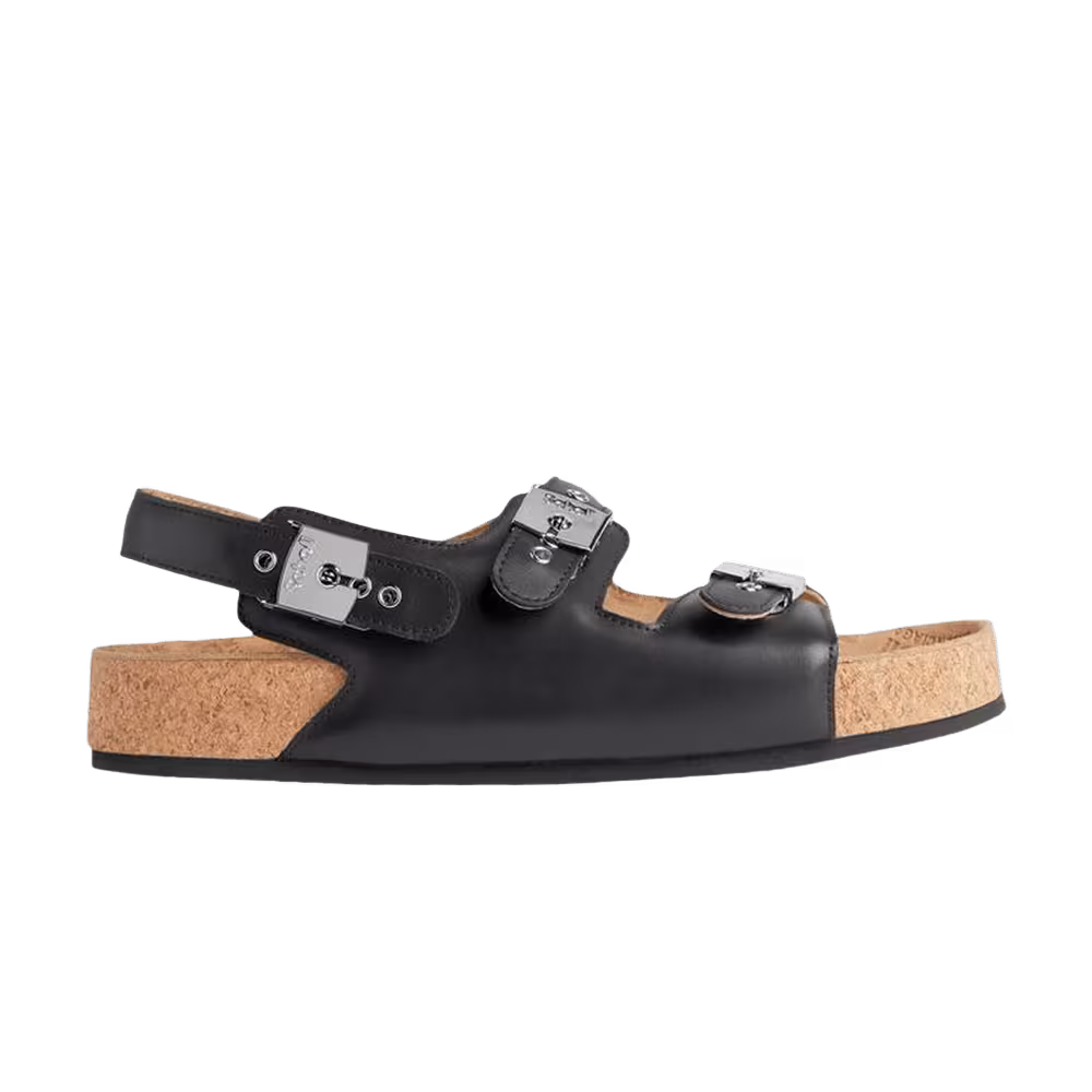 Balenciaga Flat Sandal Black