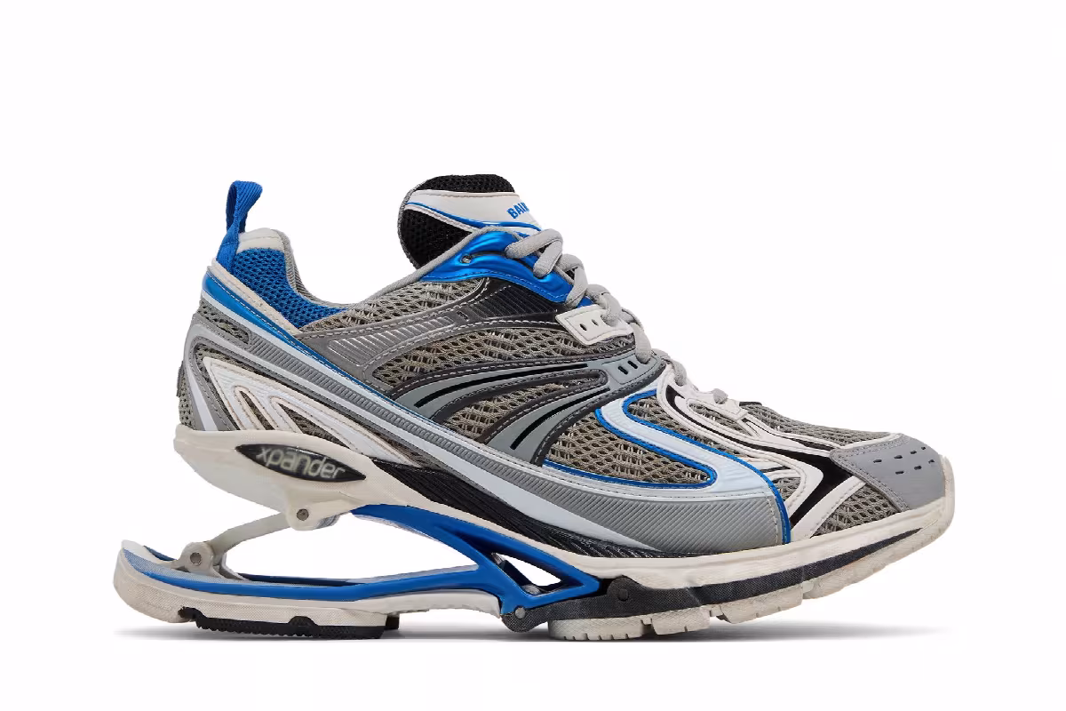 Balenciaga X-Pander Blue Silver, view 2