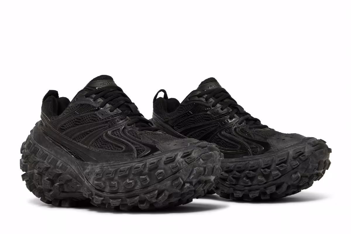 Balenciaga Defender Sneaker Black, view 9