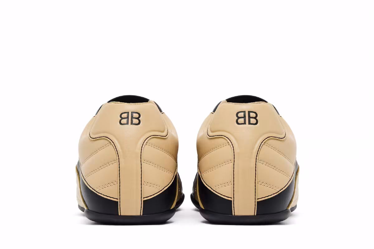 Balenciaga Zen Sneaker Black Gold, view 7