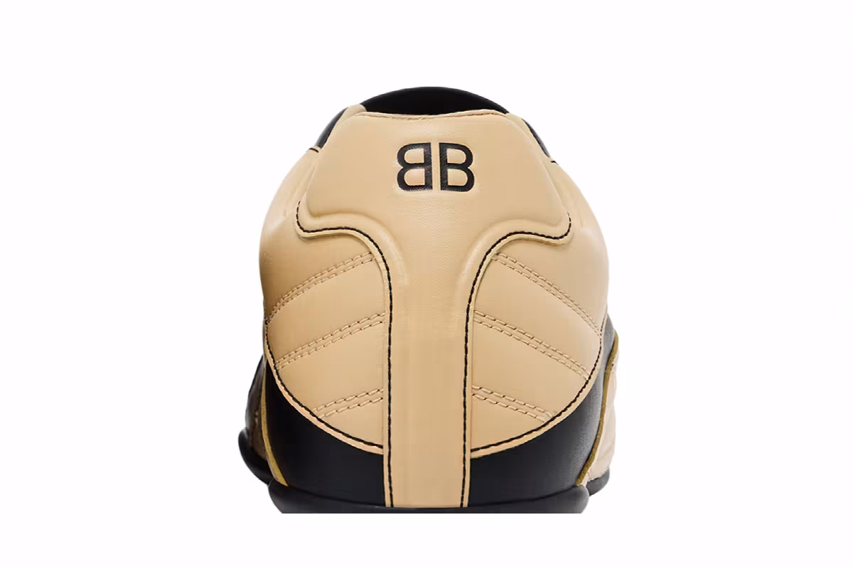 Balenciaga Zen Sneaker Black Gold, view 8