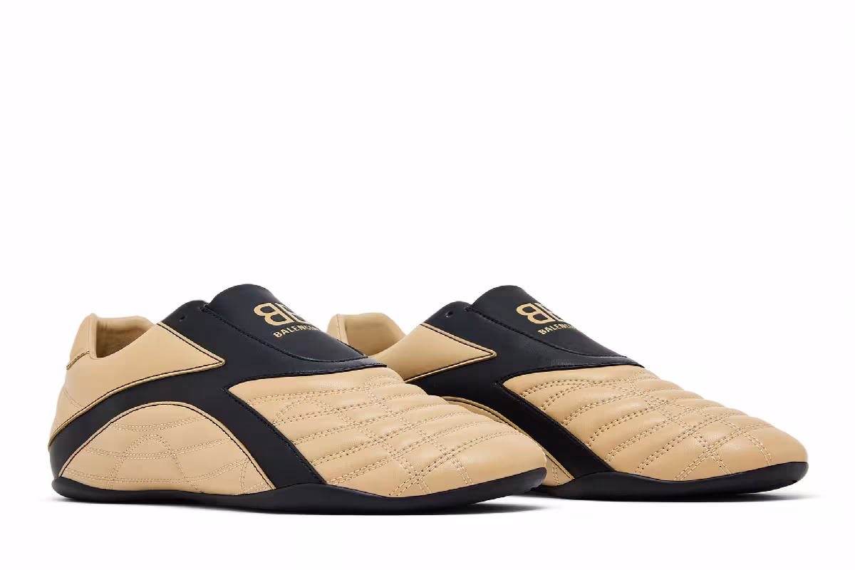 Balenciaga Zen Sneaker Black Gold, view 9