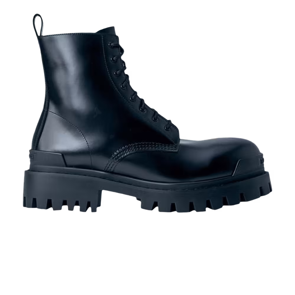 Balenciaga Combat Strike Boot Black