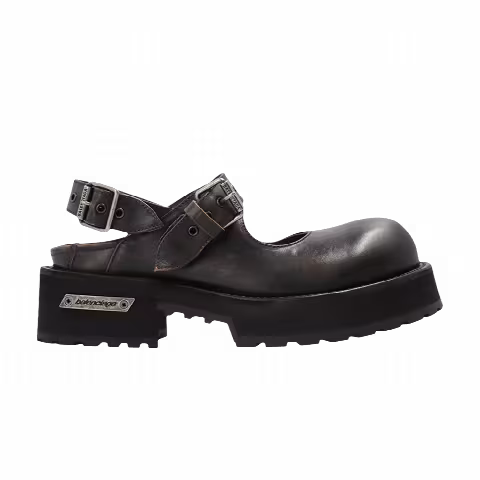 Balenciaga Wmns Venom Mary Jane Platform 'Brown Silver'