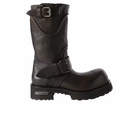 Balenciaga Venom Bootie 'Brown Silver'