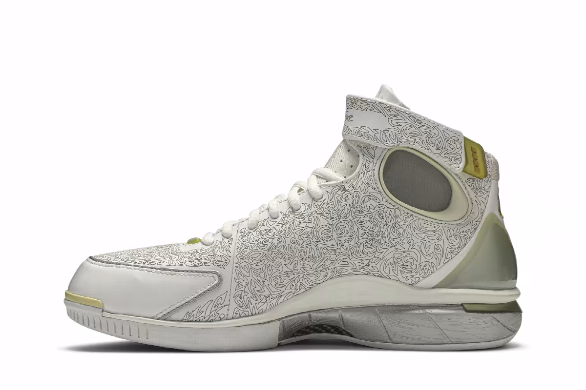 Nike Air Zoom Huarache 2K4 KB Laser White, view 4