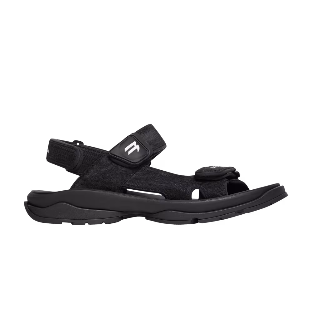 Balenciaga Tourist Sandal Black