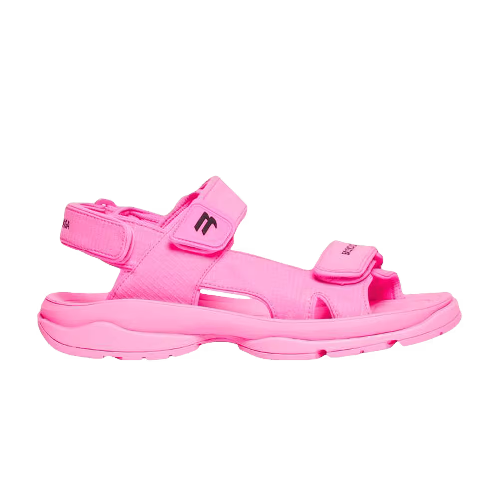 Balenciaga Women's Tourist Sandal Fluo Pink