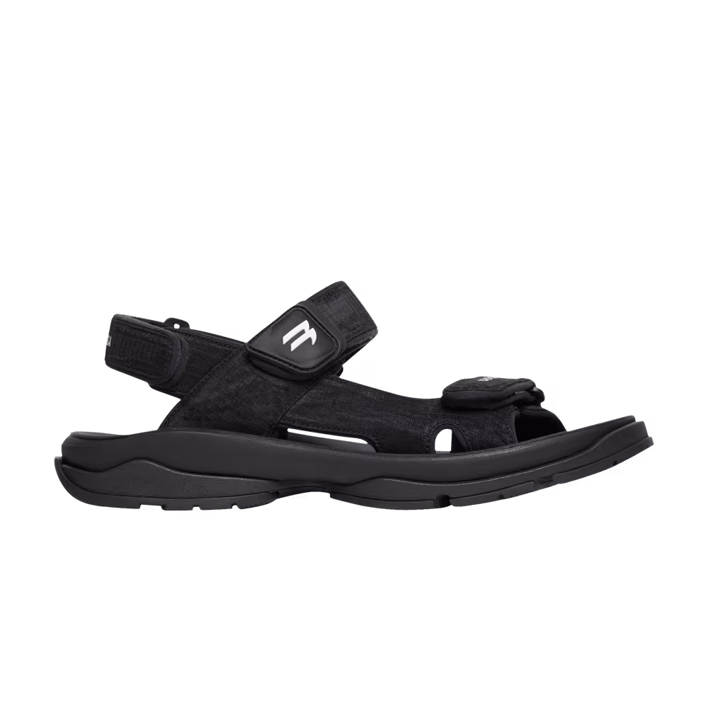 Balenciaga Women's Tourist Sandal Black