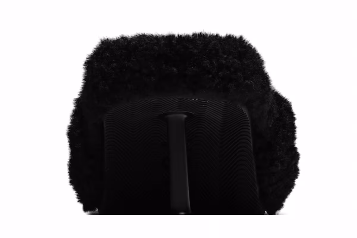 Balenciaga Women's Furry Sandal Black, view 8