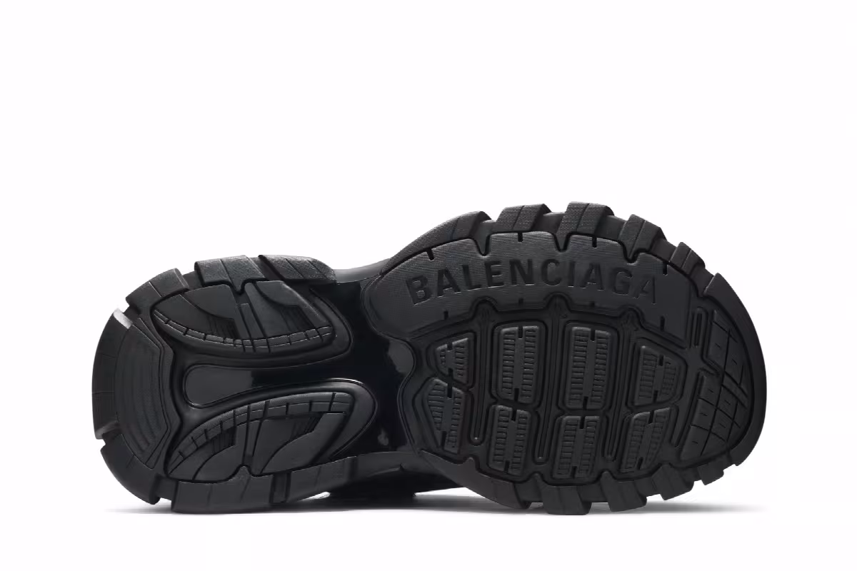 Balenciaga Women's Furry Sandal Black, view 5