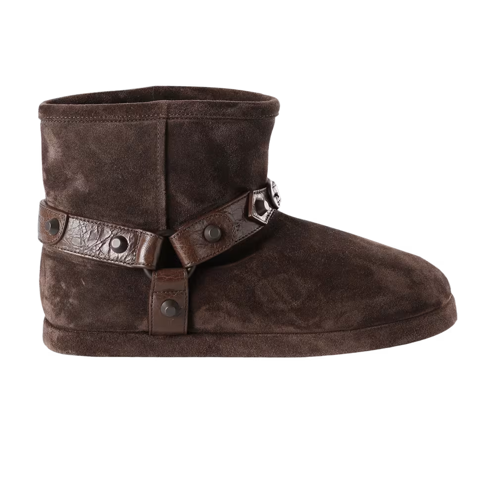 Balenciaga Women's Alaska Soft Boot Espresso Brass