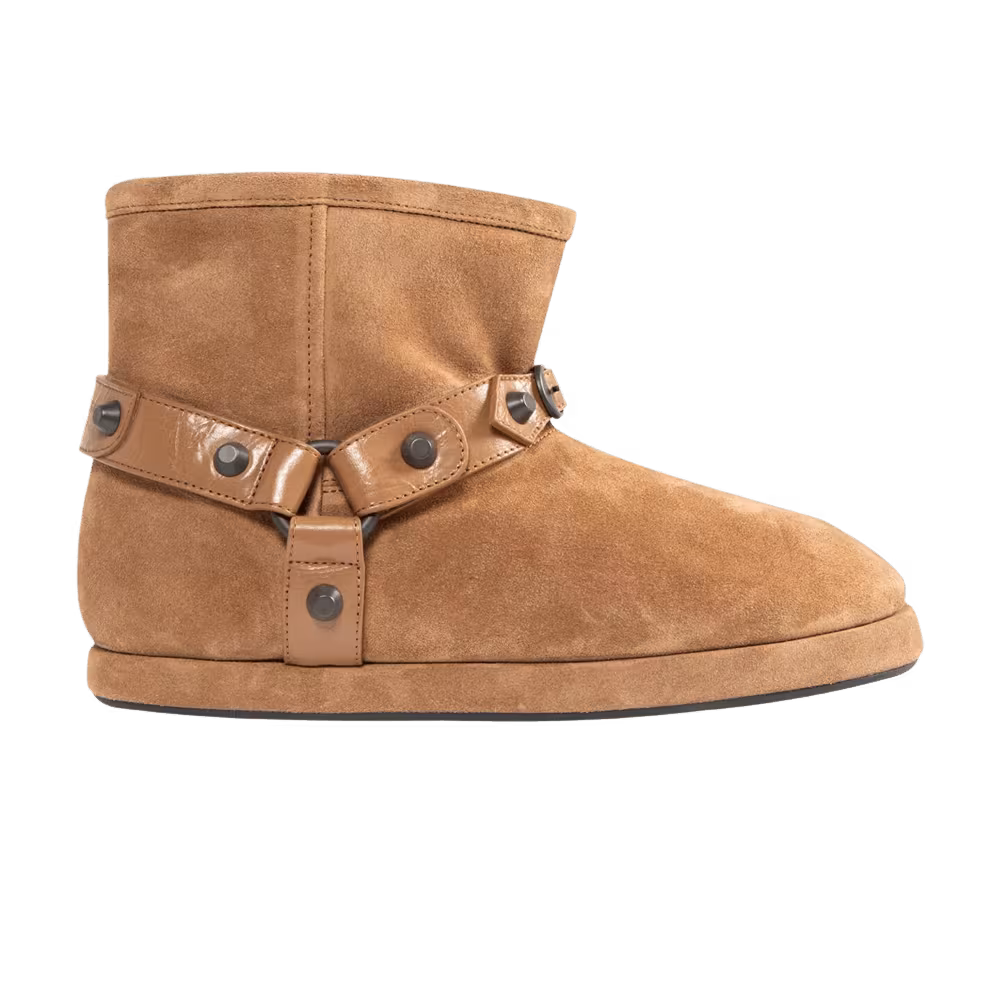 Balenciaga Women's Alaska Soft Boot Brown Brass