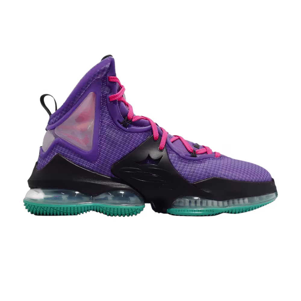 Nike LeBron 19 EP Purple Teal
