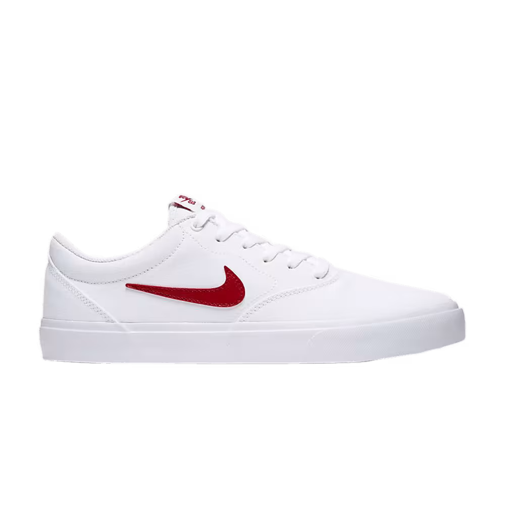 Nike Charge Canvas SB White University Red