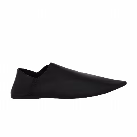 Balenciaga Pointed Leather Flat 'Black'