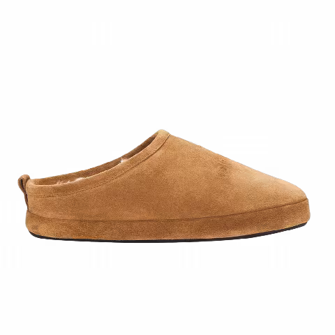 Balenciaga Alaska Slipper 'Brown White'