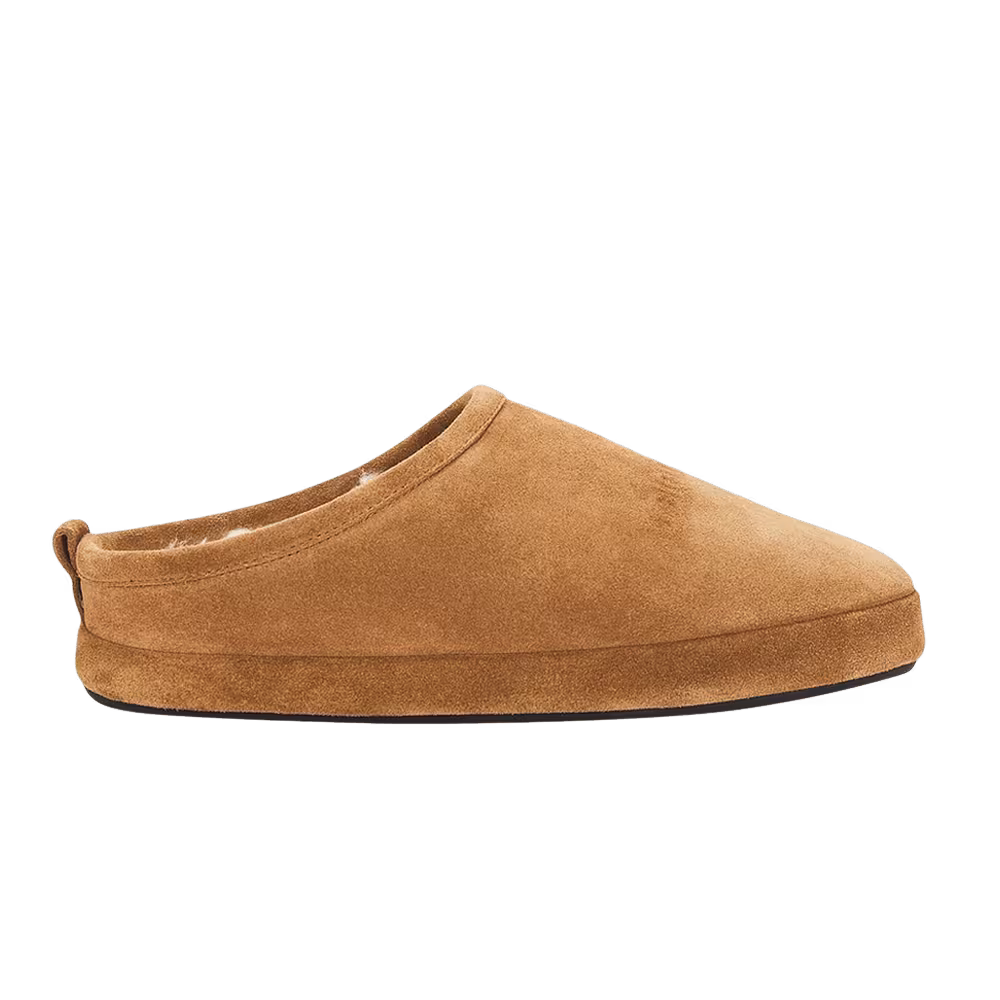 Balenciaga Alaska Slipper Brown White