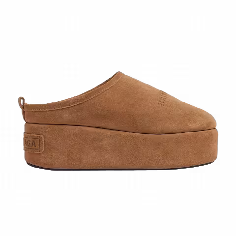 Balenciaga Wmns Alaska Platform Mule 'Brown White'