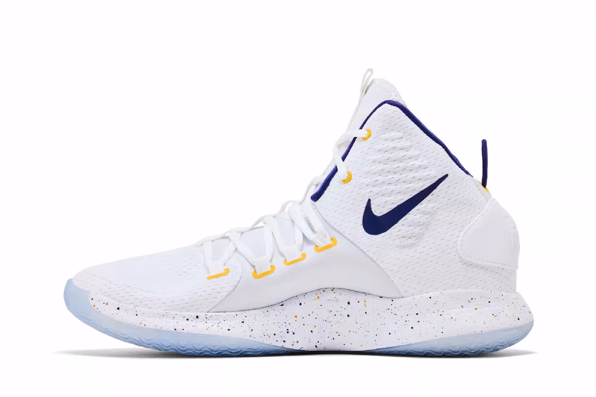 Nike Hyperdunk X EP White Regency Purple, view 4