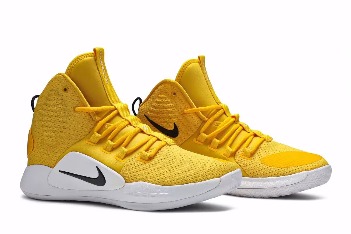 Nike Hyperdunk X TB Yellow, view 9