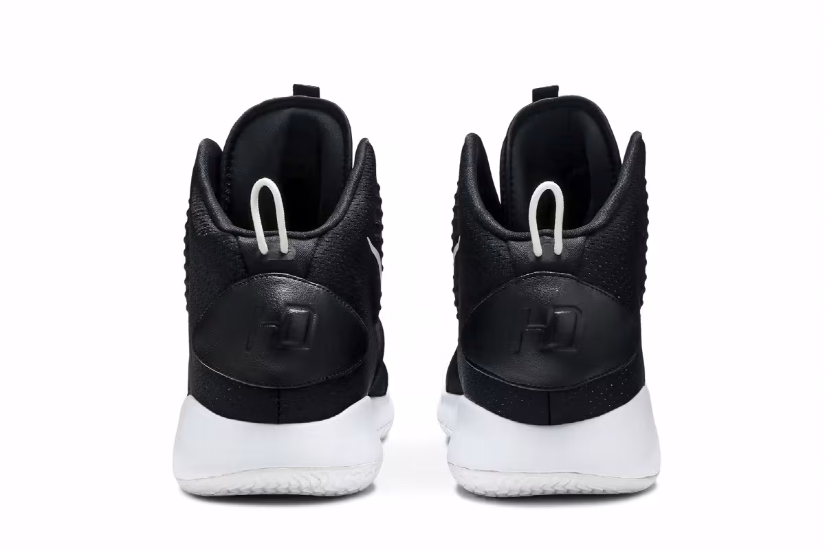 Nike Hyperdunk X TB Black White, view 7